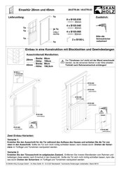 Skan Holz 28-ETR-04 Bedienungsanleitung