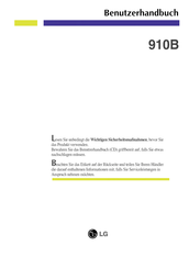 Lg 910B Benutzerhandbuch