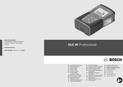 Bosch DLE 40 Professional Originalbetriebsanleitung