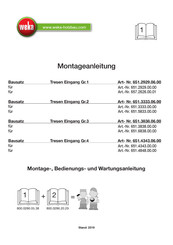 Weka 651.2929.06.00 Montageanleitung