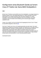 Cisco 8861 Bedienungsanleitung