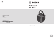 Bosch Professional GPB 18V-1 C Originalbetriebsanleitung