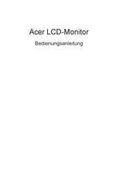 Acer V226HQL Bedienungsanleitung