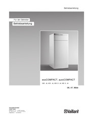 Vaillant 0010014633 Betriebsanleitung