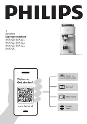 Philips baristina BAR300 Bedienungsanleitung