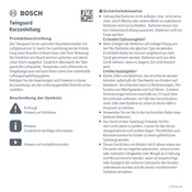 Bosch Twinguard Kurzanleitung