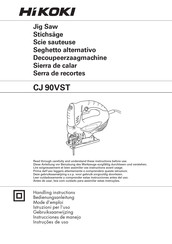 HIKOKI CJ 90VST2 Bedienungsanleitung