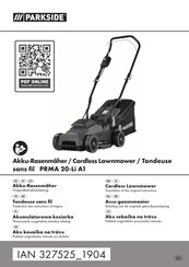Parkside PRMA 20-Li A1 Originalbetriebsanleitung