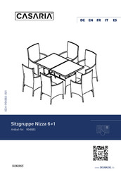 Deuba CASARIA Nizza 994883 Anleitung