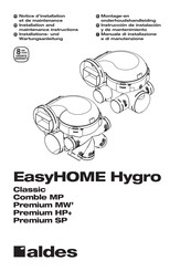 Aldes EasyHOME Hygro Classic Installations- Und Wartungsanleitung