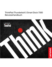 Lenovo ThinkPad Thunderbolt 5 Smart Dock 7500 Benutzerhandbuch