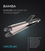 cecotec BAMBA RITUALCARE 1000 HIDRAPROTECT 2IN1 Bedienungsanleitung