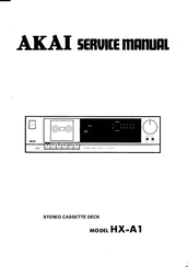 Akai HX-A1 Servicehandbuch