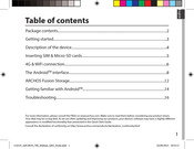 Archos 70b Helium Benutzerhandbuch