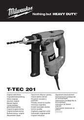 Aeg T-TEC 201 Originalanweisungen