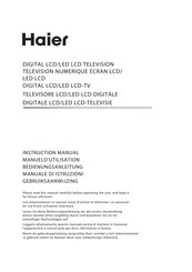 Haier LT22R3CW Handbuch