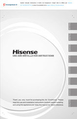 Hisense AST-09UW4SVETG10 Bedienungs- Und Installationsanleitung
