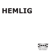 Ikea HEMLIG Handbuch