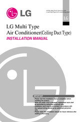 LG Multi Type Installationsanleitung