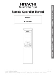 Hitachi RAR-5W1 Handbuch