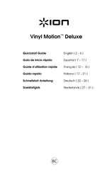 Ion Vinyl Motion Deluxe Schnellstartanleitung