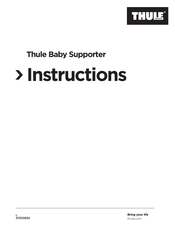 Thule Baby Supporter Anweisungen