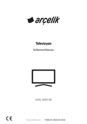 Arcelik A43L 5845 4B Benutzerhandbuch