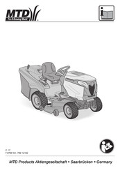 Mtd WOLF Alpha 95.165 H Handbuch