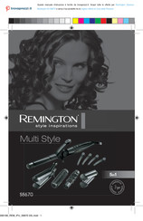 Remington Glamour Multi Styler Kit S8670 Handbuch