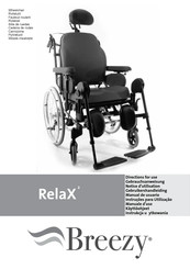 Sunrise Medical Breezy RelaX2 Gebrauchsanweisung