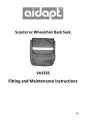 Aidapt VA133S Montage- Und Wartungsanleitung