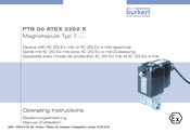 Bürkert PTB 00 ATEX 2202 X Bedienungsanleitung