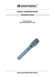 Omnitronic VM-230 S PRO Benutzerhandbuch