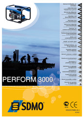 Sdmo PERFORM 3000 Betriebs- Und Wartungshandbuch