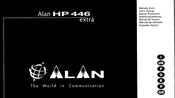 Alan HP 446 extra Benutzerhandbuch