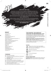 Landmann COOL BLACK 4.1 maxX Montage- Und Betriebsanleitung