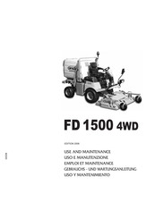 Grillo FD 1500 4WD Gebrauch Und Wartung