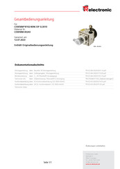Tr-Electronic CEW58M-8192/4096 EIP SL3010 Montageanleitung
