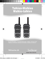 Lexibook TW11 Serie Bedienungsanleitung