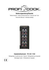 Profi Cook PC-GK 1164 Bedienungsanleitung