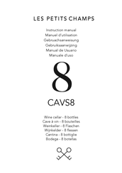 H.koenig LES PETITS CHAMPS CAVS8 Bedienungsanleitung
