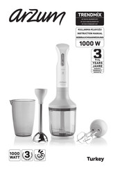 Arzum TRENDMIX AR 1024 Bedienungsanleitung