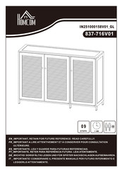Homcom 837-716V01 Bedienungsanleitung