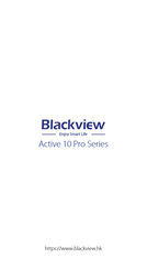 Blackview Active 10 Pro Serie Schnellstartanleitung