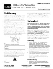 Toro 38173 Bedienungsanleitung