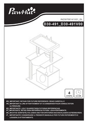 Aosom PawHut D30-491V00 Bedienungsanleitung