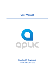 Aplic 303230 Benutzerhandbuch