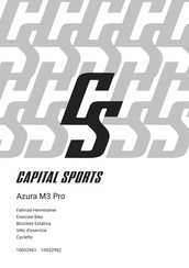 Capital Sports Azura M3 Pro Serie Bedienungsanleitung