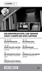 Livarno 288524 Betriebs- Und Sicherheitshinweise