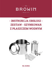 Browin 313016 Benutzerhandbuch